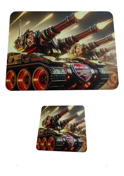 Arsenal A3 - Mouse Pad And Coaster Set