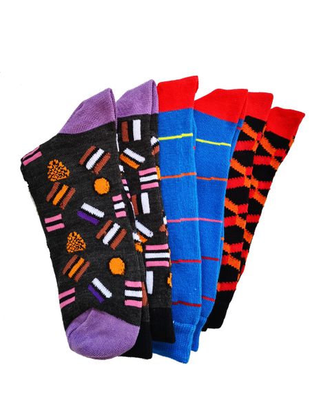 Fashion Fun Socks - Pack of 3 - BigSox