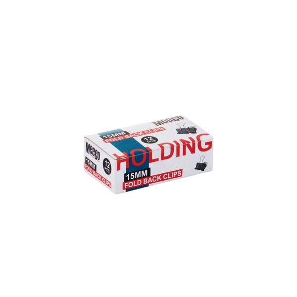 Meeco Fold Back Clips 15mm - Box of 12