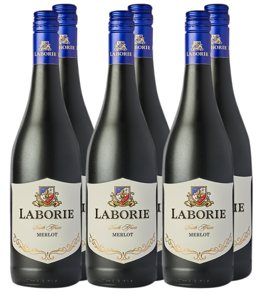 Laborie Merlot Wine 6 x 750ml