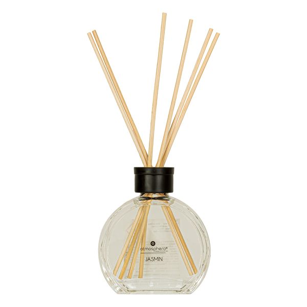 Atmosphera Jasmine Scented Diffuser with 6 Bamboo Sticks 50ml