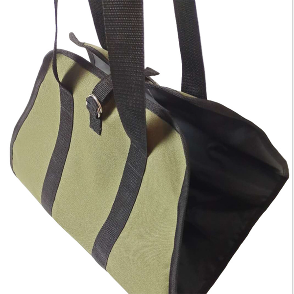 Firewood Carrier Bag with Handle for Camping and BBQ Wood Stove