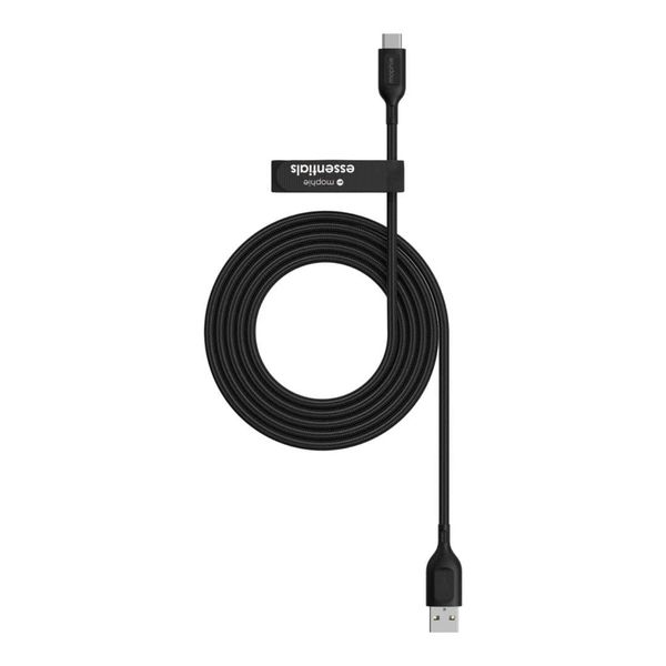 Zagg Mophie Essentials Cable USBA USBC 2m - Black