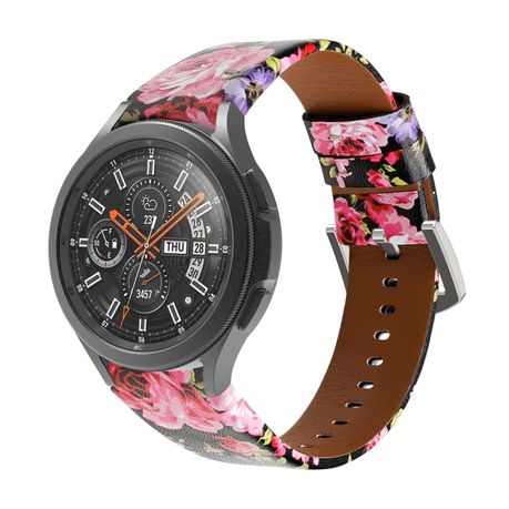 Samsung galaxy leather online watch strap