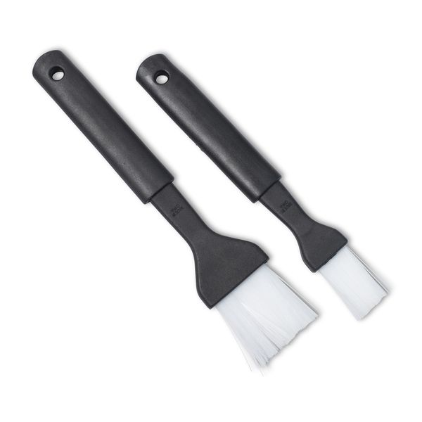 Home ‘n Leisure - BBQ Basting Brush - Nylon - Black - 2 Pieces