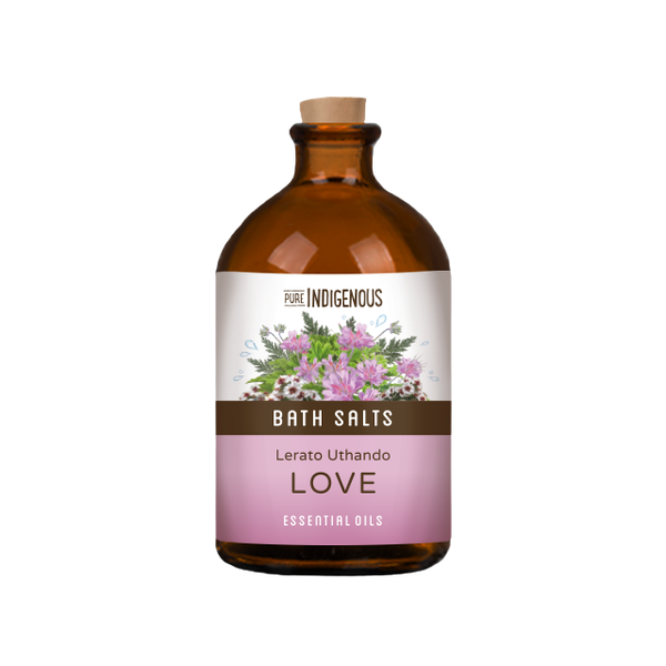 Pure Indigenous Love Bath Salt - Aromatherapy Relaxation - 130g