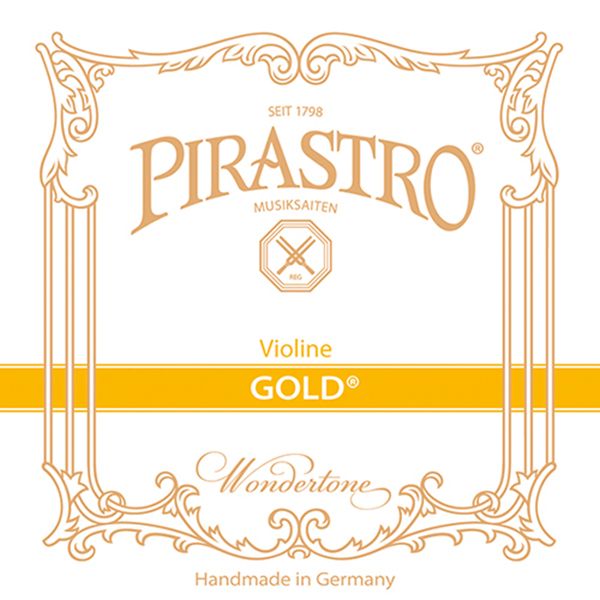 Pirastro Gold Wondertone Violin String Set 4/4
