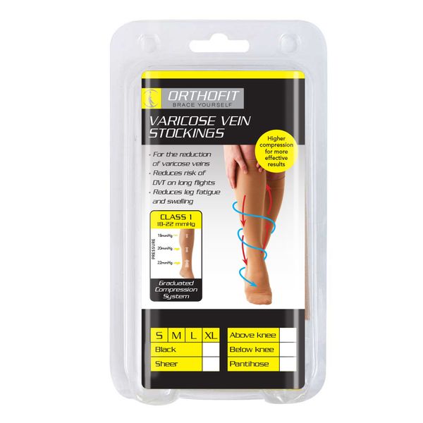 Orthofit Varicose Vein Stockings - Below the Knee