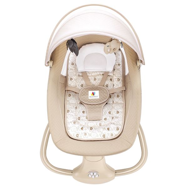 3-in1 Deluxe Multi -Function Bassinet Swing-Beige