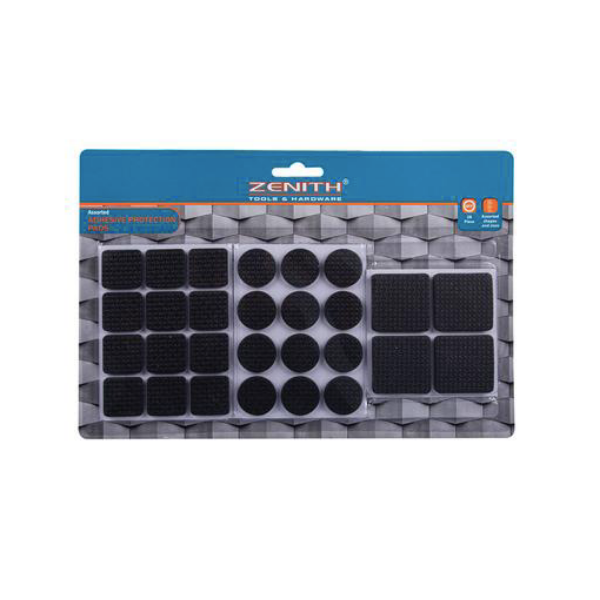 Zenith - Black Protection Pads-2 Pack Of 28