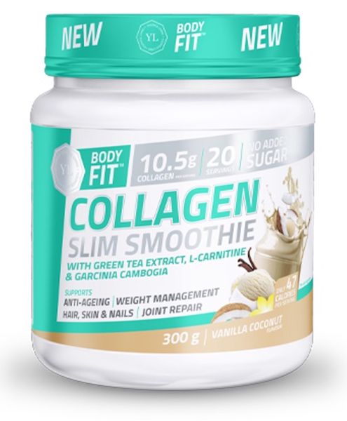 Collagen Protein Slim Smoothie - Vanilla Coconut | 300g Tub | YL