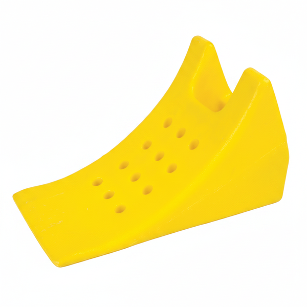 Mobi Chock Heavy Duty TLB Wheel Chock with Rubber Strips - Large Size