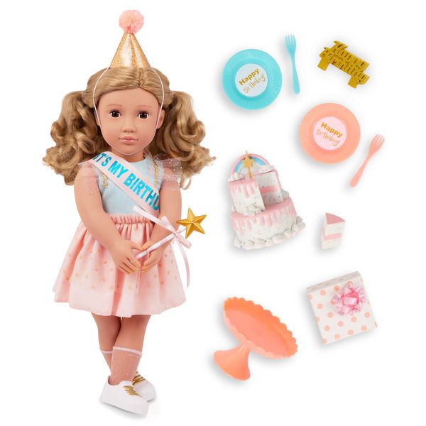 Our Generation 18-Inch Activity Doll Romy - Dark Blonde Doll