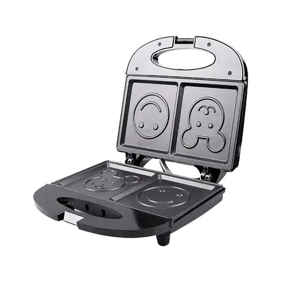 RAF Black Square Sandwich maker 850W
