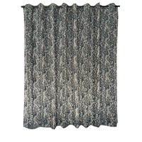Abstract Living Room Eyelet Curtain