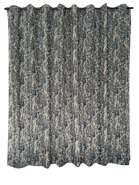 Abstract Living Room Eyelet Curtain