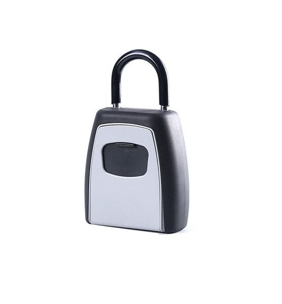 4 Digit Metal Combination Lockbox Outdoor Indoor Hanging Lock Box for Keys