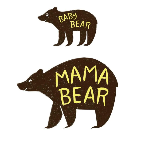 Cricut Iron-On Designs 1-sheet Large Mama Baby Bear 2004823