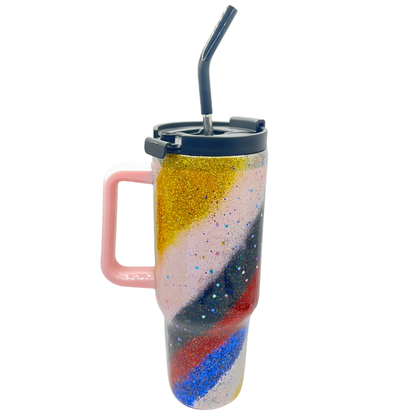 Handcrafted Stainless Steel Double Insulation Travel Mug 1.18 Litres