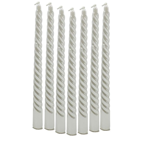 XG Candles 12 Piece Linear Twist Pattern