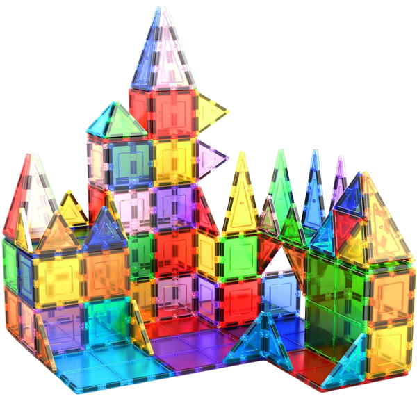 Magnet Building Tiles Stacking Building Set For Kids