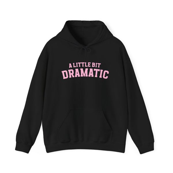 Puff Berry Dramatic Black Hoodie