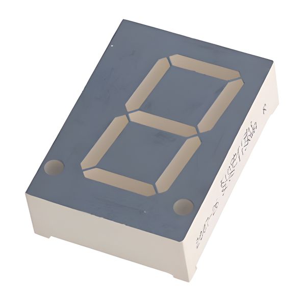 SC08-11HWA - 1 Digit 7-Segment LED Display 20.32mm Bright Red CC 1400 cd