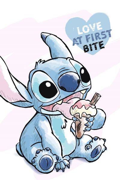 Lilo &amp; Stitch - Love at First Bite Poster