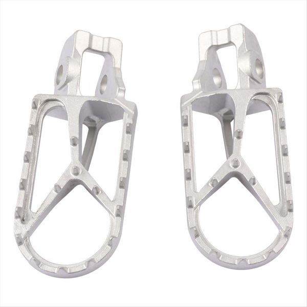 Motorcycle Foot Pegs Footrest Footpegs Rests Compatible with Universal