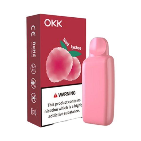 OKK Cross 5000 Puffs Disposable POD - Iced Lychee
