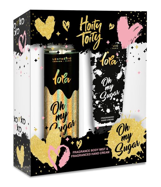 Lentheric Hoity Toity - Oh My Sugar Fragrance Mist 220Ml &amp; Hand Cream 75Ml