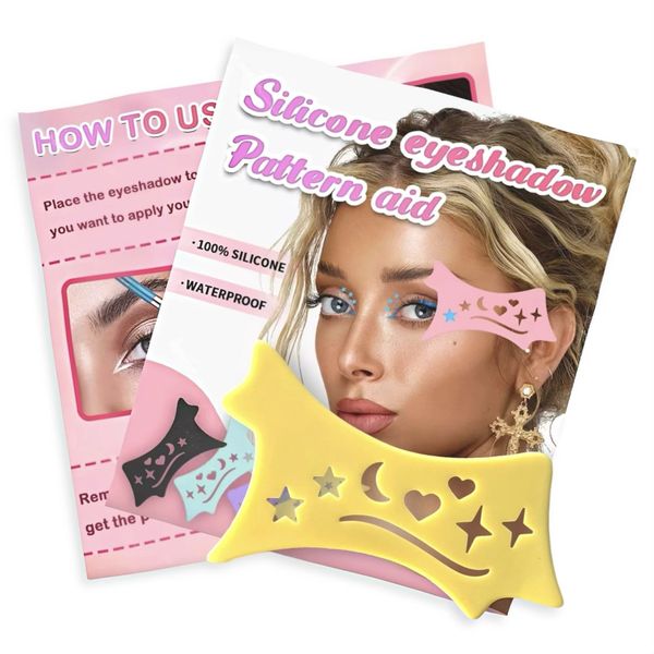 100% Silicone Eyeshadow/Eyeliner/Lipliner Stencil