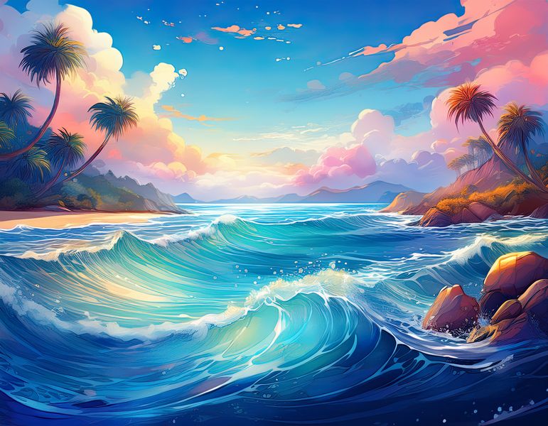 Canvas Home Decor Wall Art - Dreamy 23828