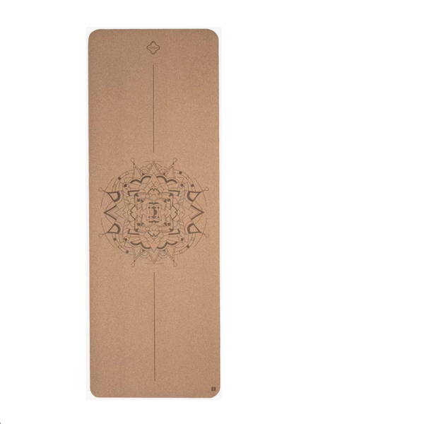 Eco-friendly Mandala Cork Yoga Mat