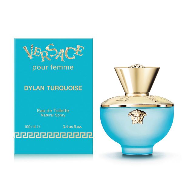 Versace Dylan Turquoise Pour Femme Eau de Toilette - 100ml (Parallel Import)