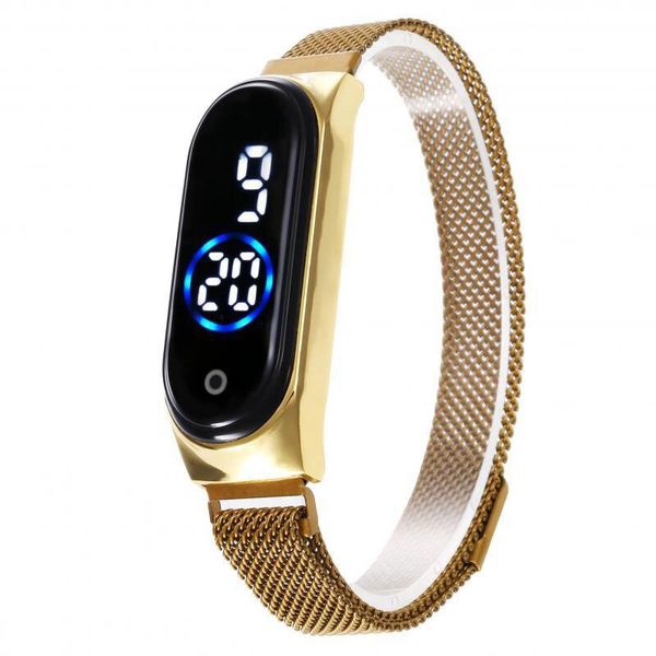 Digital LED Touch Screen Magnetic Leisure Watch