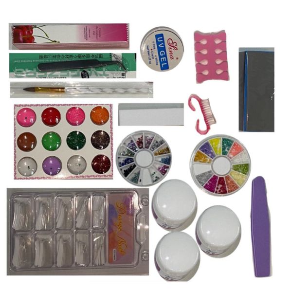 Beauty Nail Acrylic Professional Set of 32 DIY Master