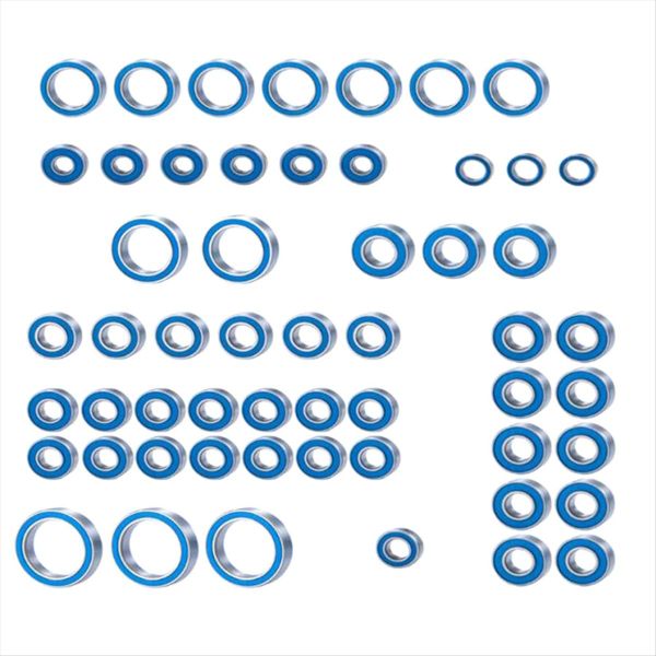 55 Pcs Sealed Ball Bearing Kit for 1/10 Traxxas-Trx6 Rc Car Parts