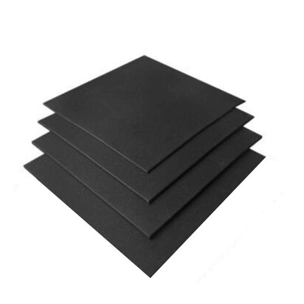 Heavy Duty 15mm Rubber Gym Flooring - Black - Pack of 5