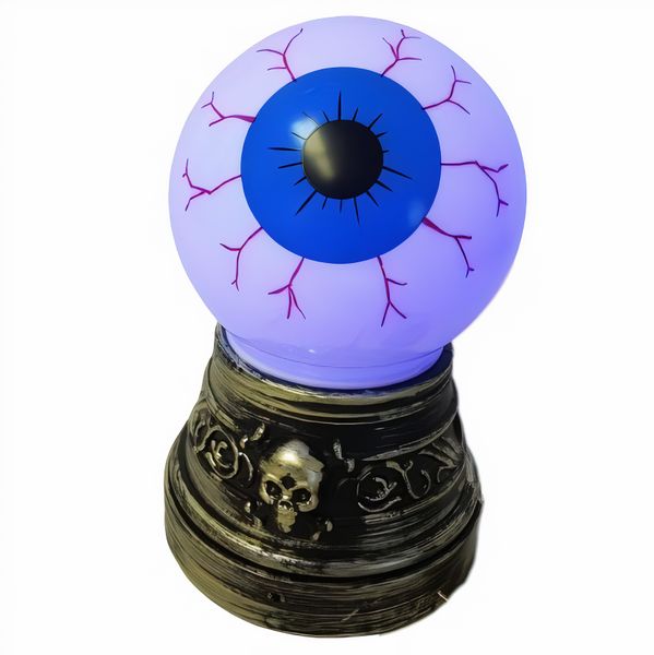 Scary Halloween Light Up Eyeball with Sound (19cm)