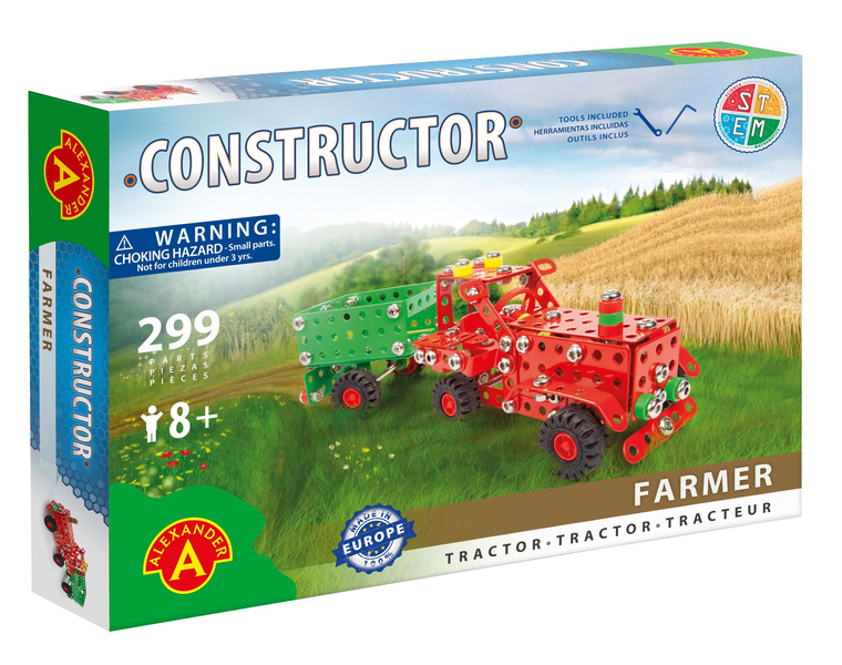 Constructor - Farmer - Tractor