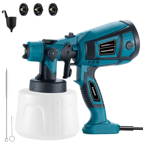 Lamont Electric Paint Sprayer with 3 Spray Patterns-1400ml