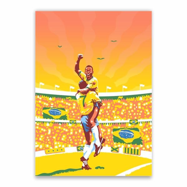 Brazil World Cup Poster - A1