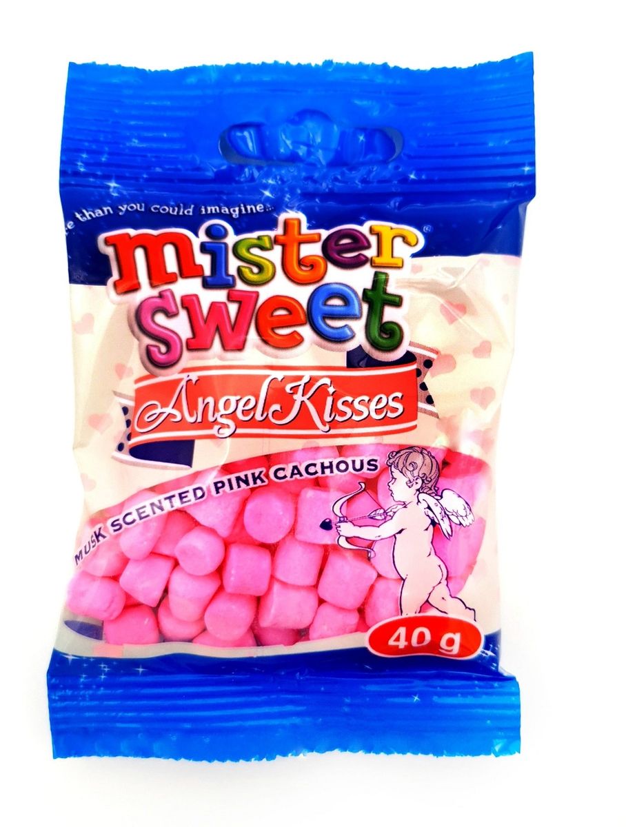 Mister Sweet Angel Kisses Musk Scented Pink Cachous Buy Online in