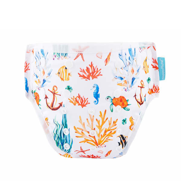 Baby Reusable Swim Diaper - Barrier reef