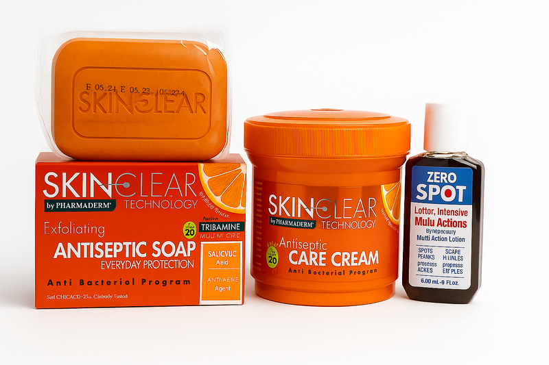 SkinClear &amp; Zero Spot Combo - Anti-Acne, Clear &amp; Radiant Skin Kit