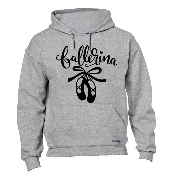 Ballerina - Ladies - Hoodie - Grey