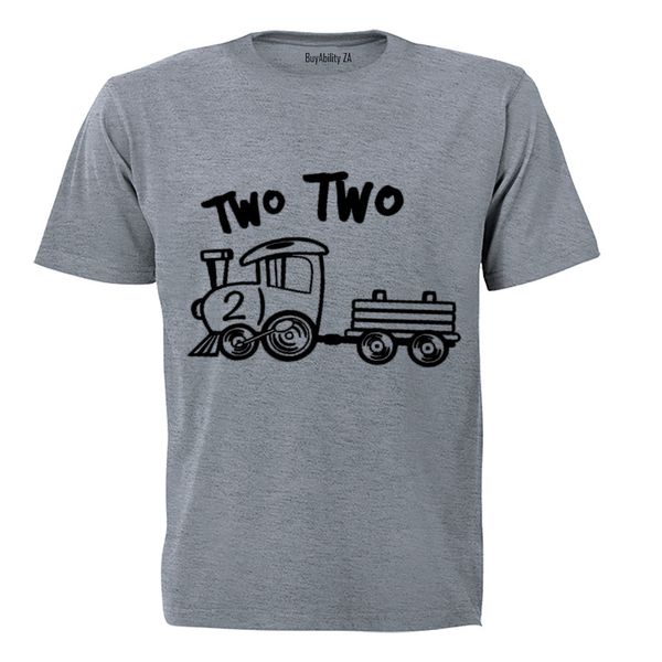 Two Two Train - Kids T-Shirt - White