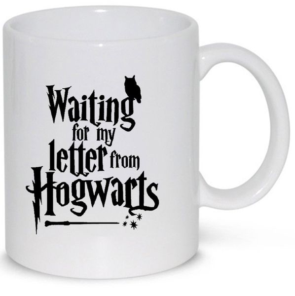 Harry Potter Hogwarts Letter Ceramic Coffee Mug (11Oz Standard Size)