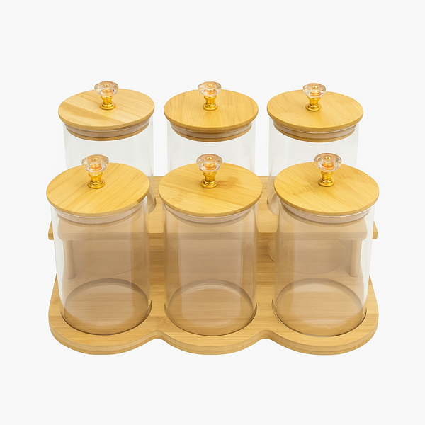 Transparent Canisters 7 Piece